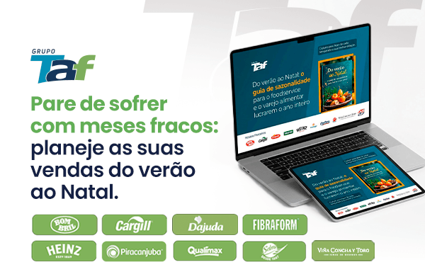 E-book Gratuito de Sazonalidade para Foodservice e Varejo